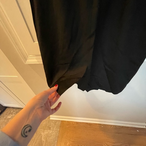 Vintage 90s Anne Klein black pencil skirt - Picture 6 of 8